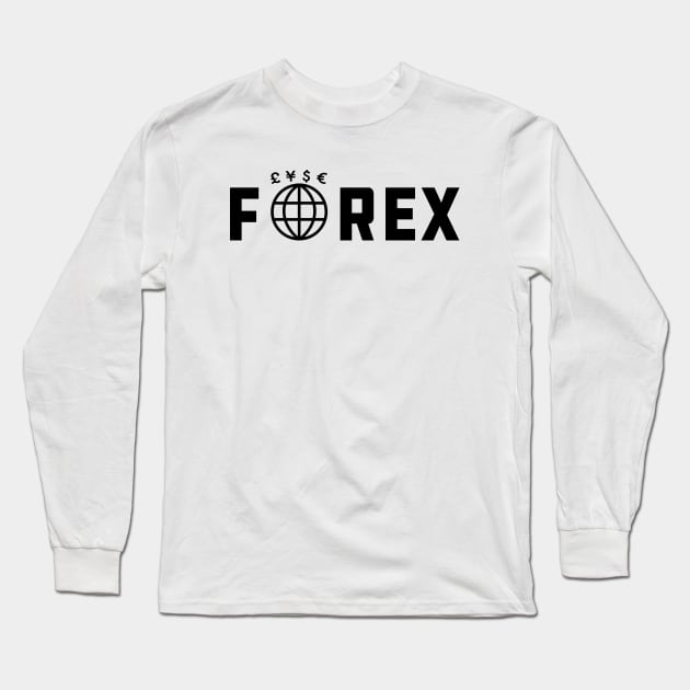 Forex Long Sleeve T-Shirt by KC Happy Shop